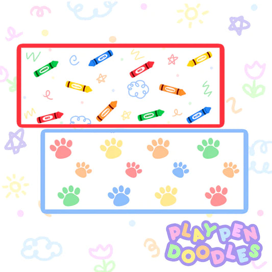 Rainbow Paws Sticker Set