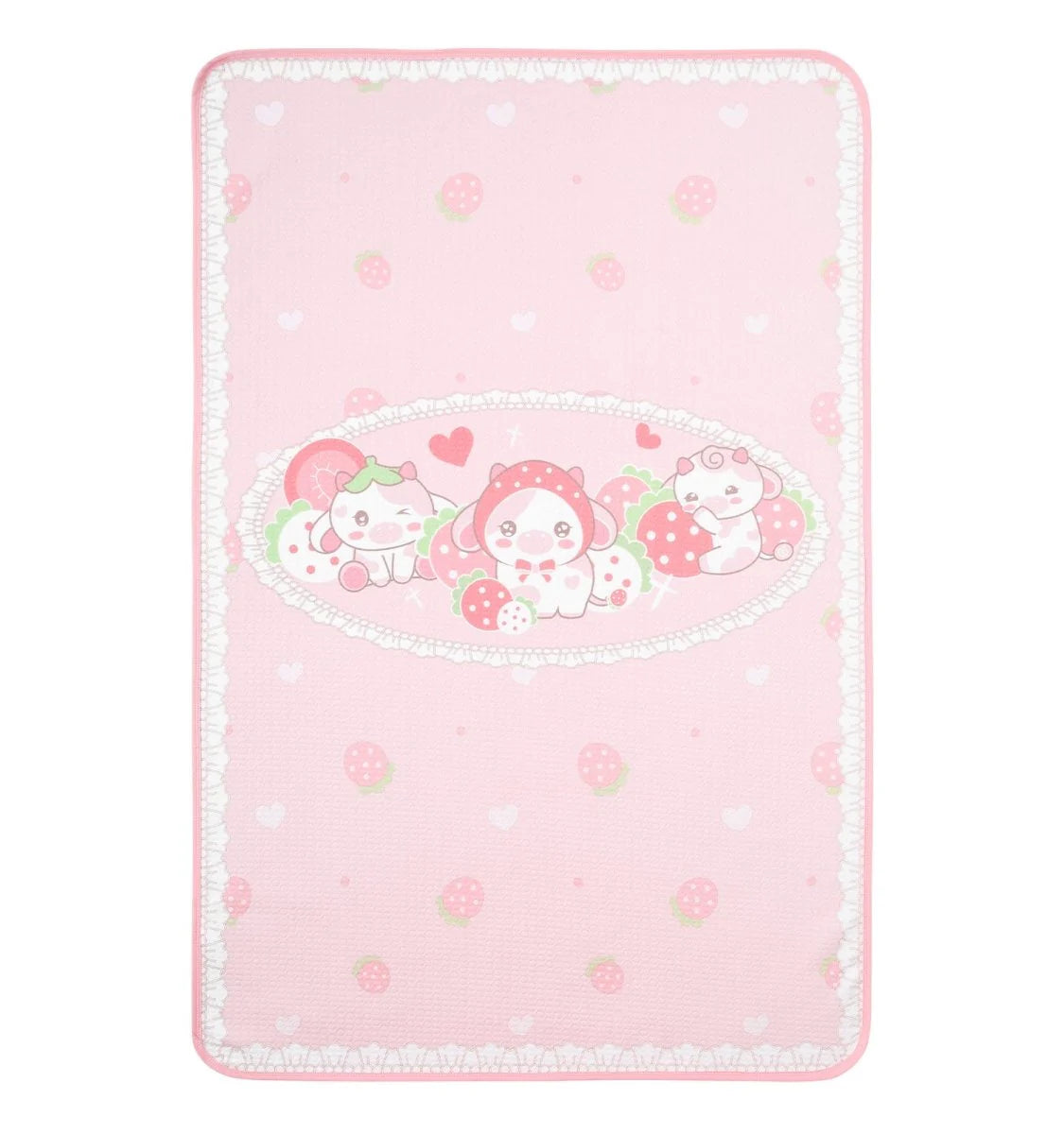 Strawberry Cow Changing Mat