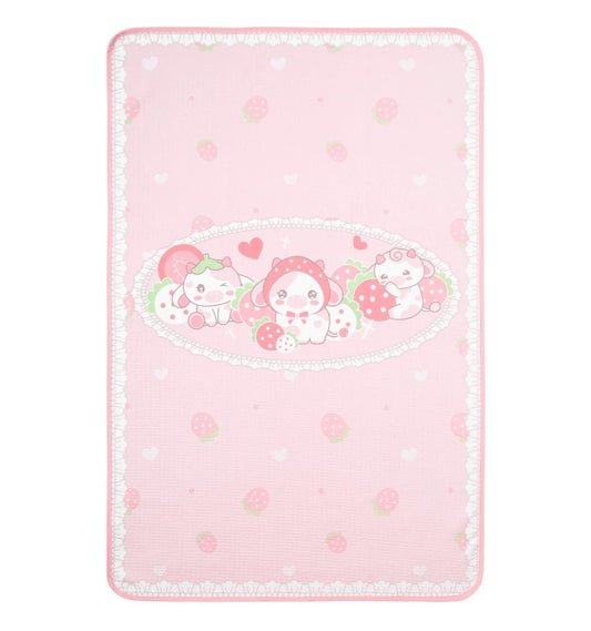 Strawberry Cow Changing Mat
