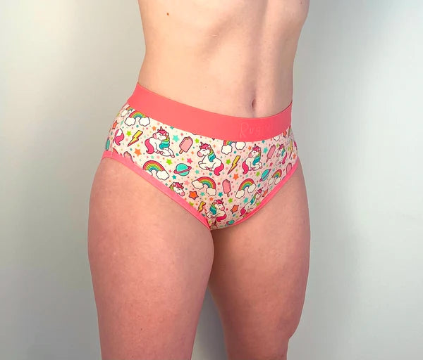 Unicorn Print Underwear - Womens