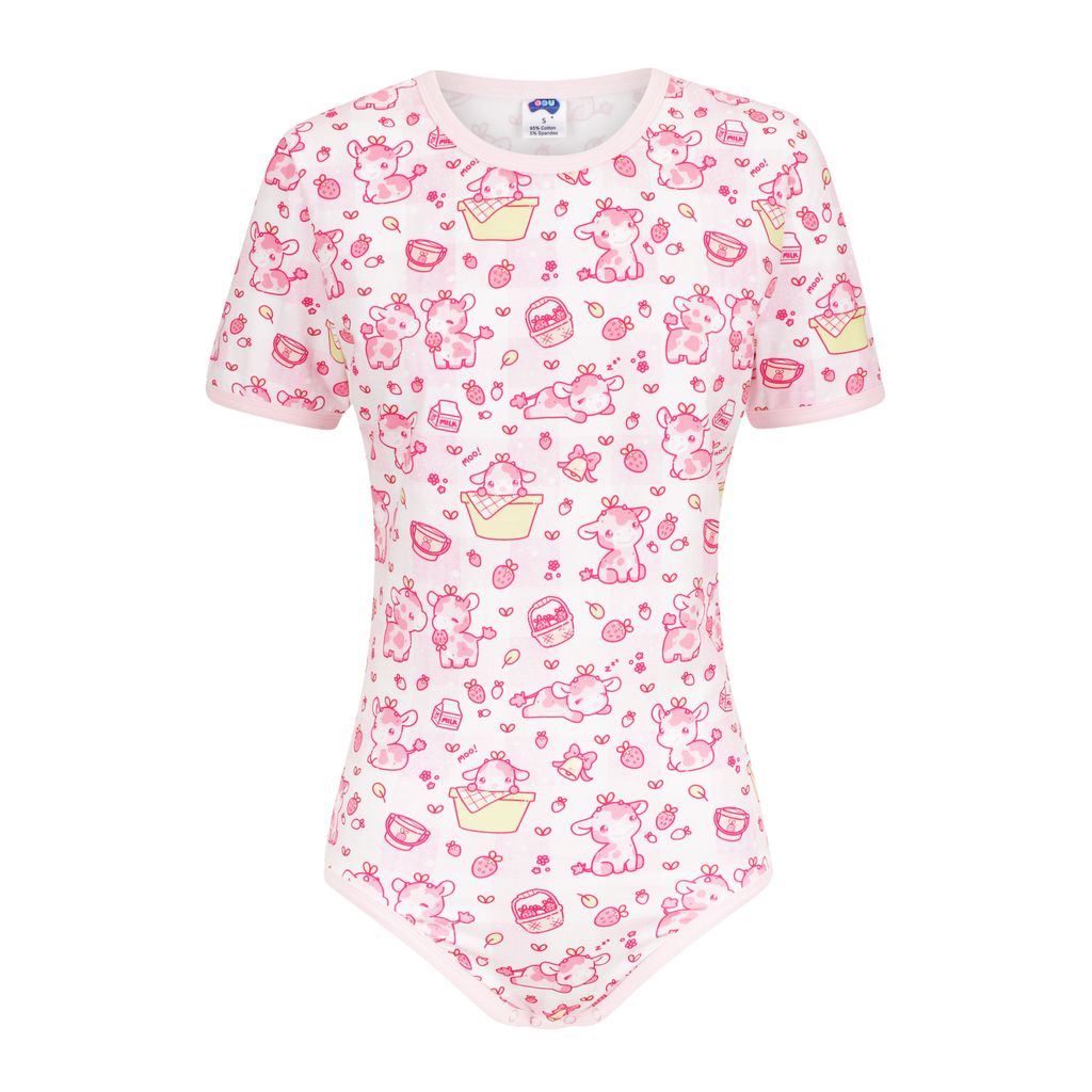 Strawberry Cow Onesie