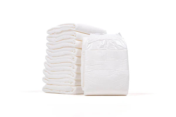 Trest White Diaper Pack