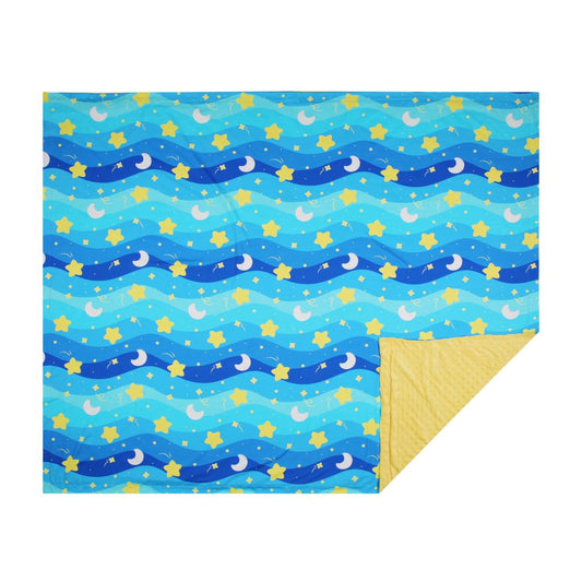 Starry Snuggles (Blue) Blankie