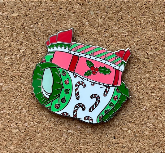 Christmas Diaper Pin