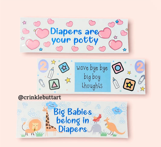 Loving Diaper Sticker Pack