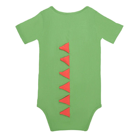 Dinosaur Ribbed Onesie