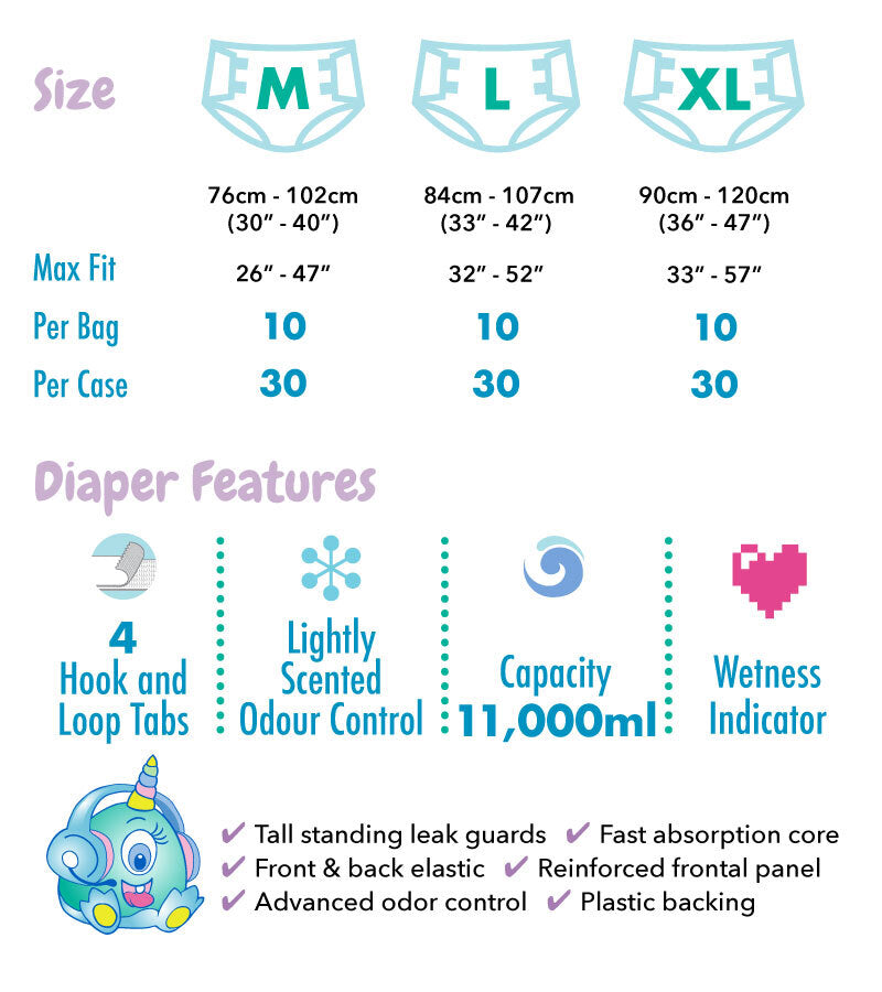 Lil' Monsters Diapers