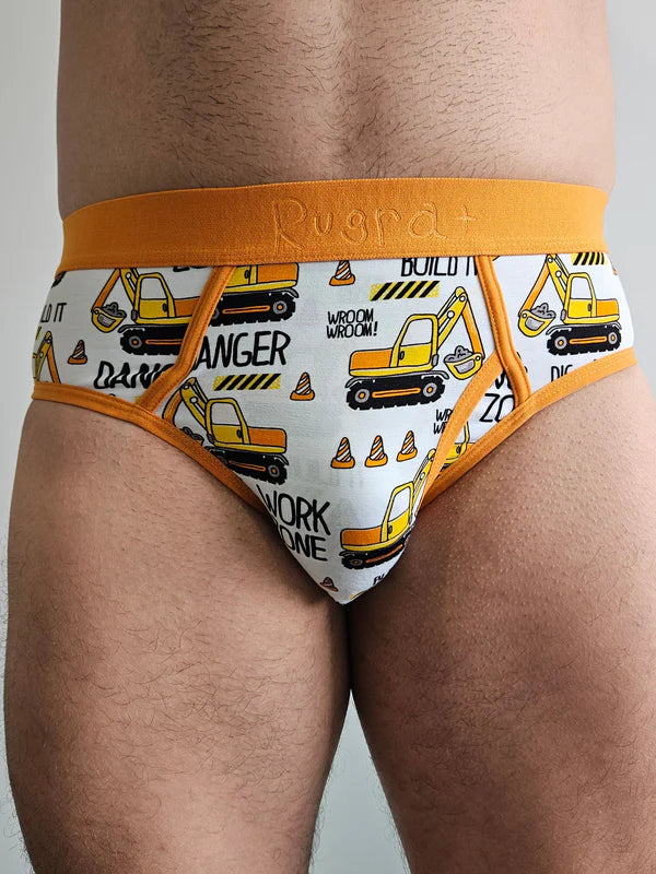 Construction Print Underwear