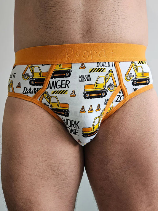 Construction Print Underwear